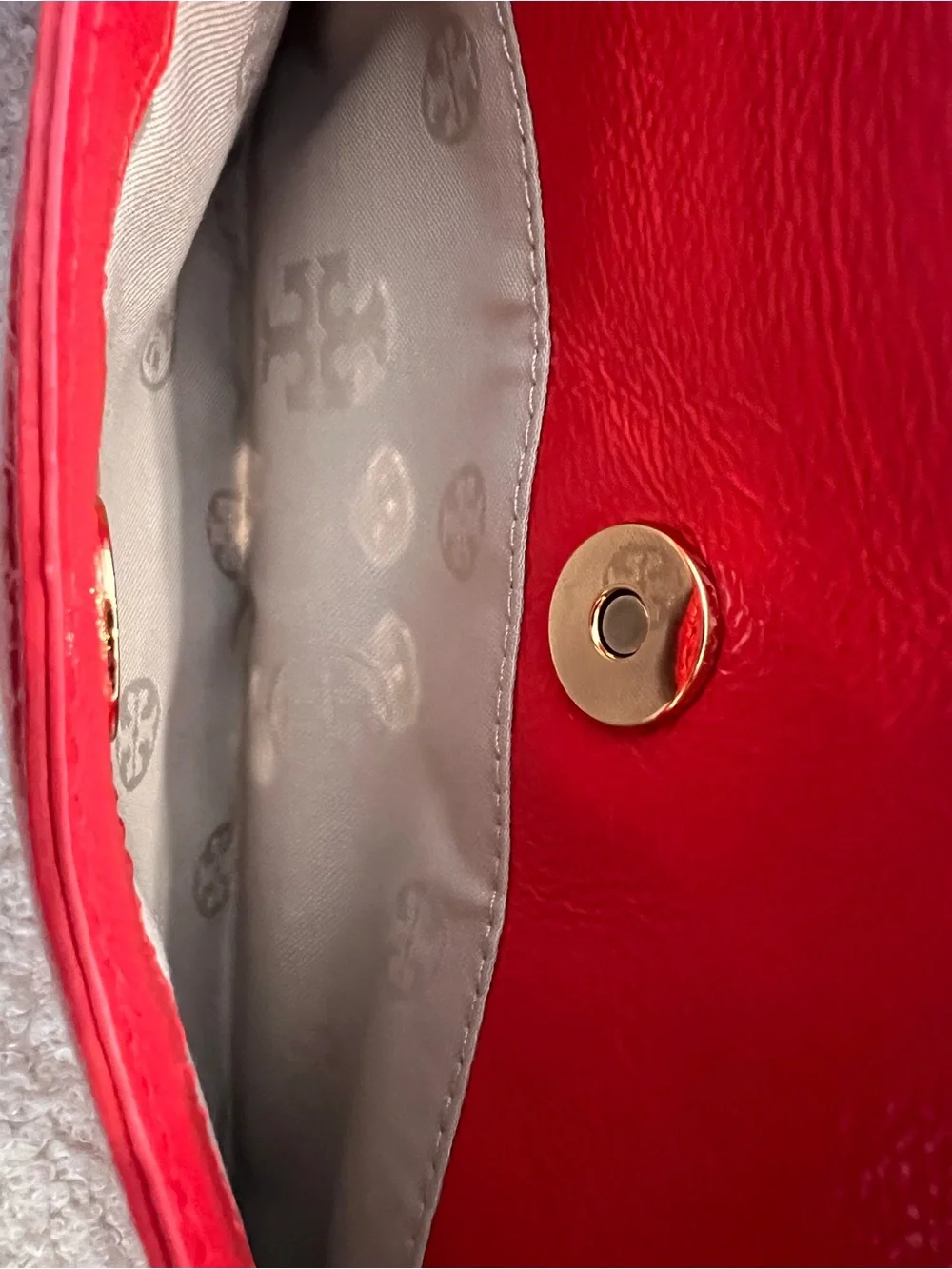 Tory Burch bright red